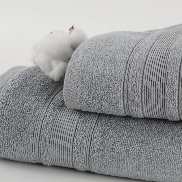Полотенце хлопковое Fancy 50×90 см, Light grey - изображение 6