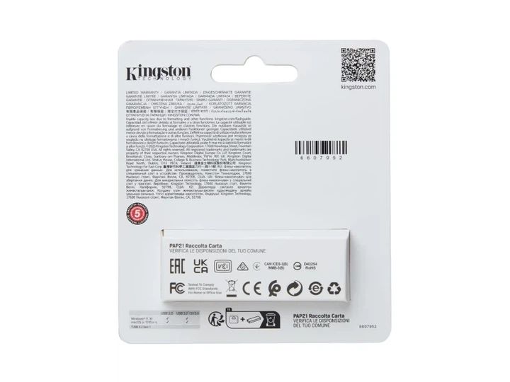 USB флеш накопичувач Kingston DataTraveler Exodia S 128GB USB 3.2 (DTXS/128GB) - изображение 4
