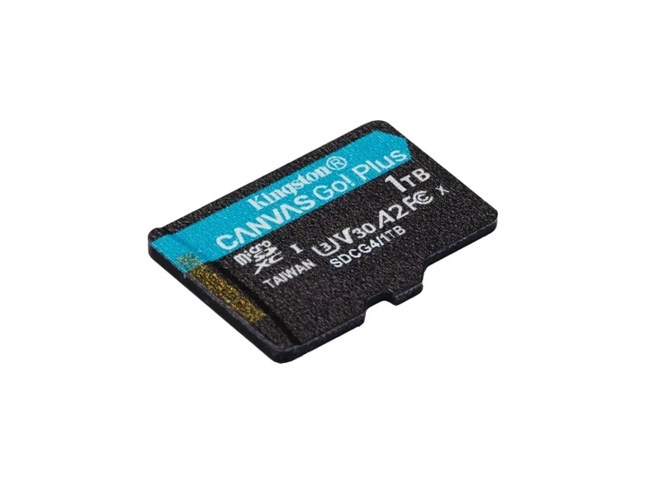 Карта пам'яті Kingston MicroSDXC 1TB Canvas Go Plus Gen4 200MB/s A2 U3 V30 (SDCG4/1TBSP) - изображение 3