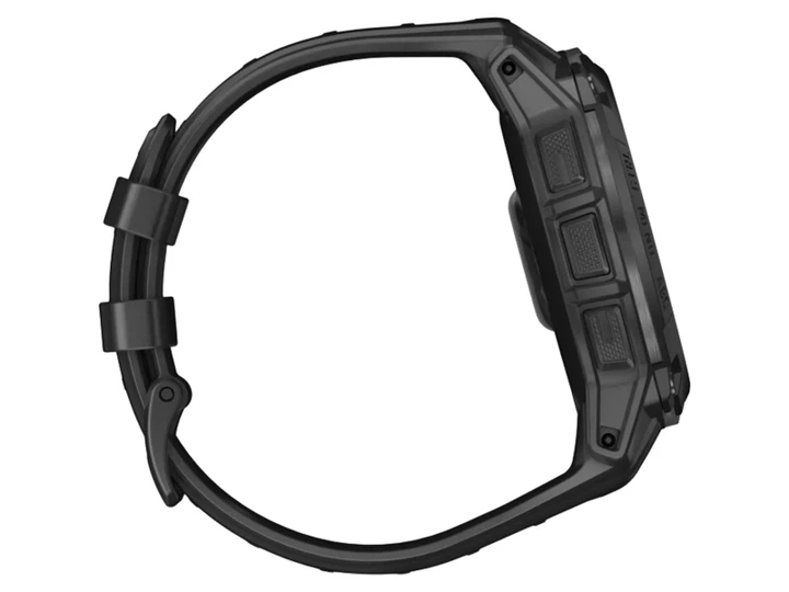 Смарт-годинник Garmin Instinct 3 50mm Solar Tactical Edition Black with Black Band (010-02935-50/90) - Фото 2 Смарт-годинник Garmin Instinct 3 50mm Solar Tactical Edition Black with Black Band (010-02935-50/90) - изображение 2