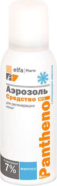 Аэрозоль Elfa Pharm Panthenol с охлаждающим эффектом 150 мл ...