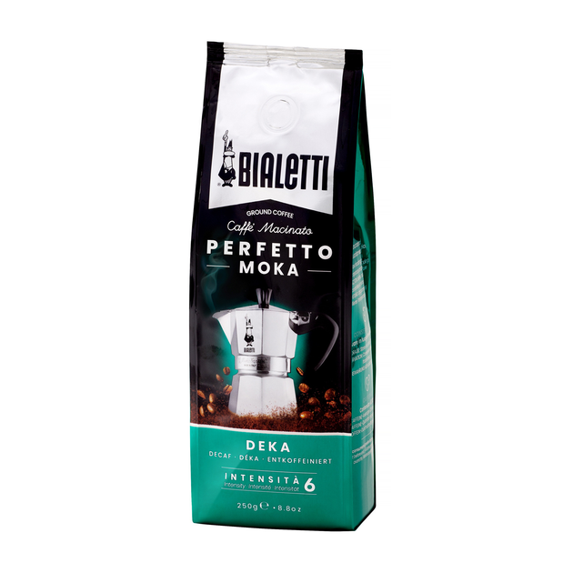 Kawa mielona Bialetti Perfetto Moka Deka bezkofeinowa 250 g (8006363031660) - obraz 2