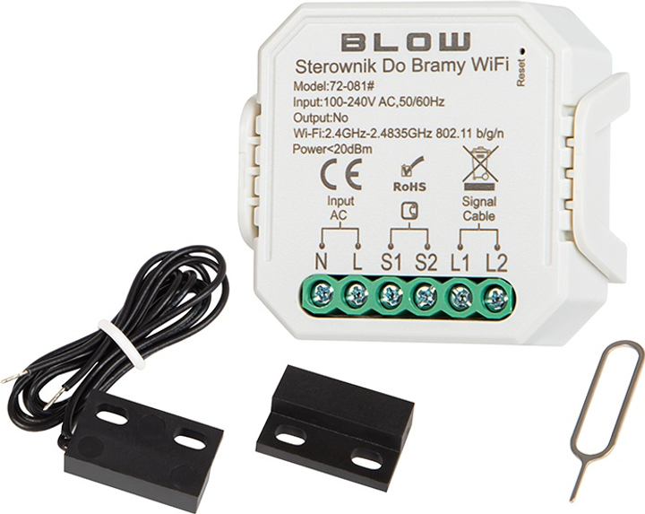 Розумний контролер для воріт Blow Wi-Fi Tuya (5900804134251) - зображення 2