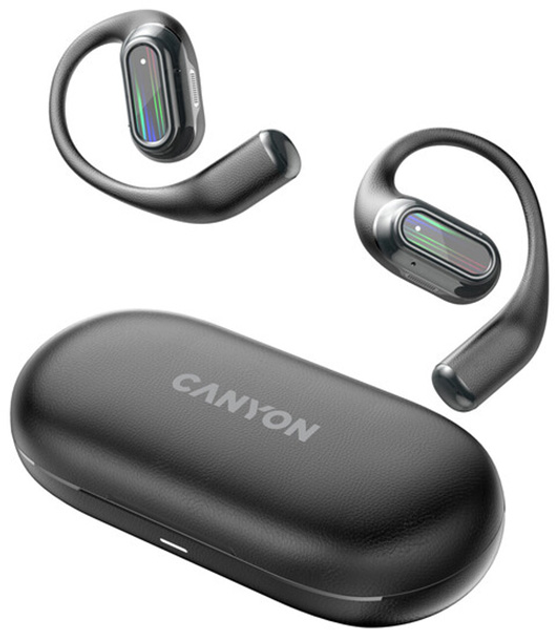 Słuchawki Canyon OnFlow 12 OWS ENC Black (CNS-TWS12BK) - obraz 3