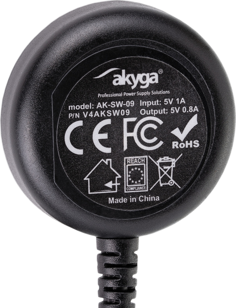 Kabel AKYGA do ładowania Samsung Galaxy Watch 1 m Black (AK-SW-09) - obraz 3