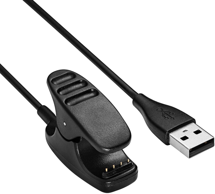 Kabel AKYGA do ładowania Suunto 3 / 5 / Fitness / Ambit 1 m Black (AK-SW-38) - obraz 2
