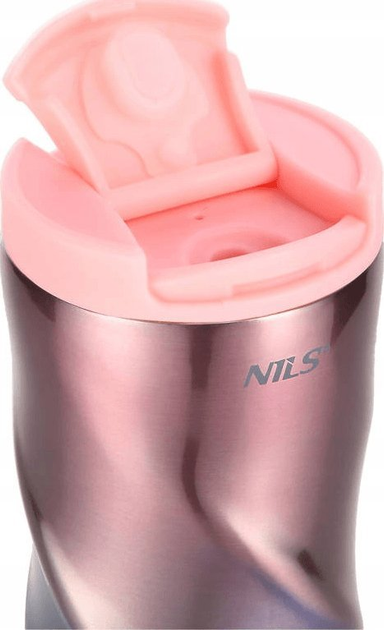 Kubek termiczny Nils NCB22 15-02-033 Różowy (5907695545296) - obraz 5