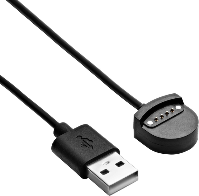 Kabel AKYGA do ładowania Mobvoi Ticwatch S / Ticwatch E 1 m Black (AK-SW-56) - obraz 2