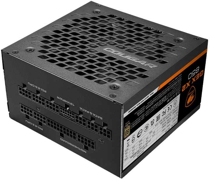 Блок живлення Cougar GEX X2 SNOW 850 Вт 80 Plus Gold (4710483775437) - зображення 2