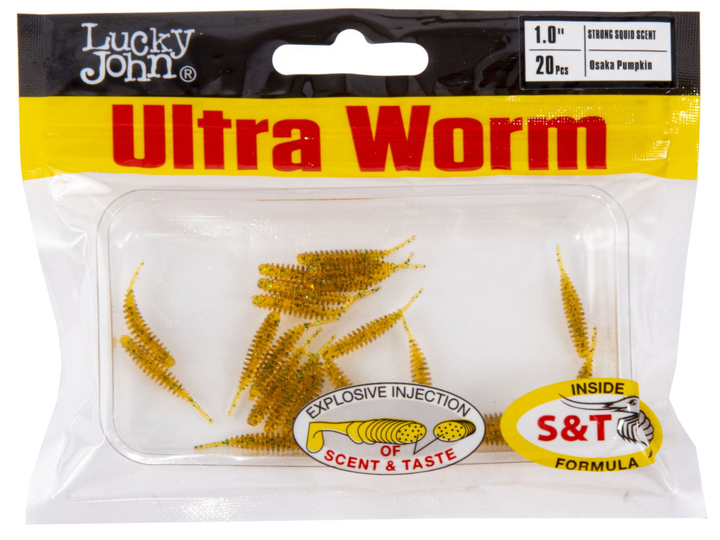 Силікон Lucky John Ultra Worm 1"/PA19 140197-PA19 - изображение 3