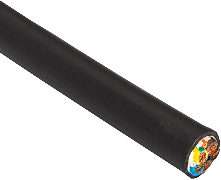 Кабель для зарядки електромобіля Akyga 3-фазний 450/750V 1 м (AK-SC-E12) - зображення 2