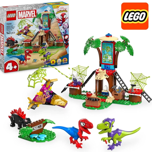 Конструктор Лего Супер Герои Битва рапторов Спайди и Гобби в штабе Lego Super Heroes 11200 - Фото 8 Конструктор Лего Супер Герои Битва рапторов Спайди и Гобби в штабе Lego Super Heroes 11200 - изображение 8