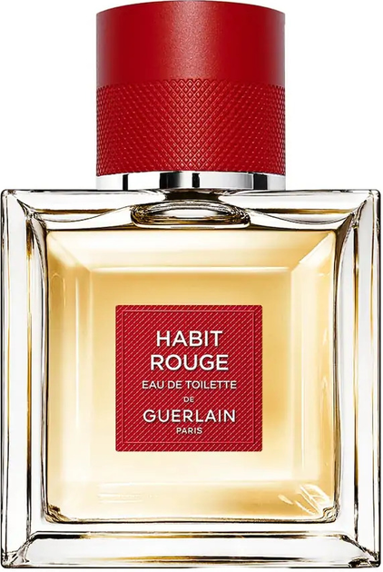 Woda toaletowa męska Guerlain Habit Rouge 2022 Edt 50 ml (3346470304819) - obraz 2