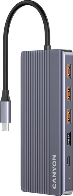 USB-hub Canyon 13in1 4K USB-C DS-16 (CNS-TDS16) - obraz 1
