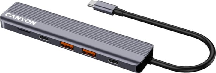 USB-hub Canyon 6in1 4K USB-C DS-17 (CNS-TDS17) - obraz 2