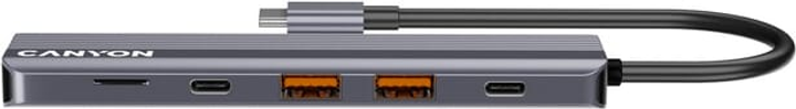 USB-hub Canyon 6in1 4K USB-C DS-17 (CNS-TDS17) - obraz 4