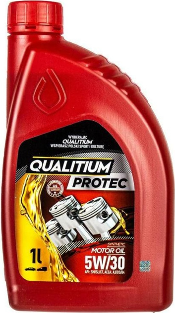 Olej silnikowy Qualitium Protec 5W30 1 l (5906749635402) - obraz 1