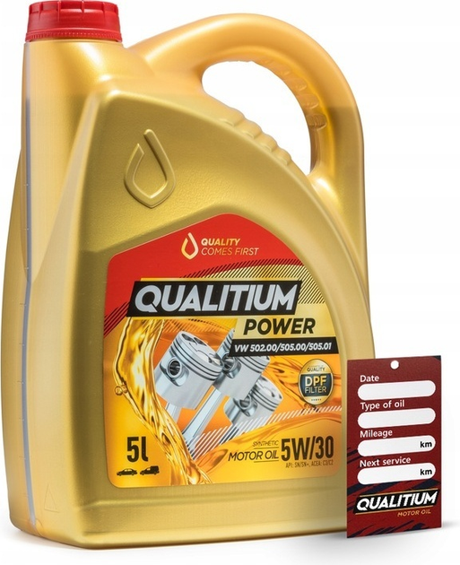 Olej silnikowy Qualitium Power 5W30 5 l (5906749635662) - obraz 2