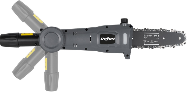 Телескопічні акумуляторні ножиці та пила Rebel Tools RB-5005.1 - зображення 7