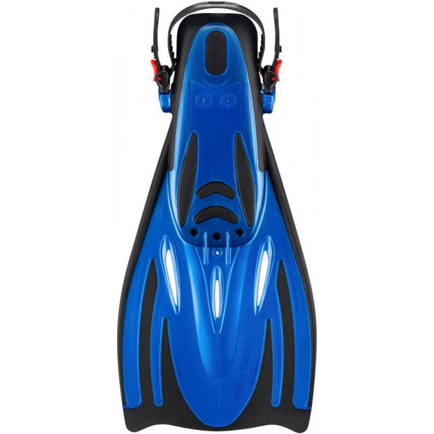 Ласты WOMBAT Aqua Speed 530-11 черный, синий, размер 38-41 - Фото 2 Ласты WOMBAT Aqua Speed 530-11 черный, синий, размер 38-41 - изображение 2