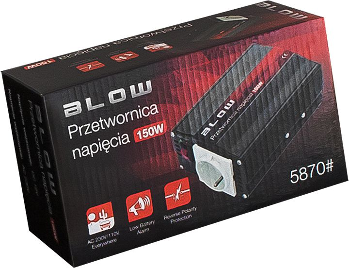Przetwornica napięcia Blow HRP-150 12V/230V V300/150W (5900804003953) - obraz 2