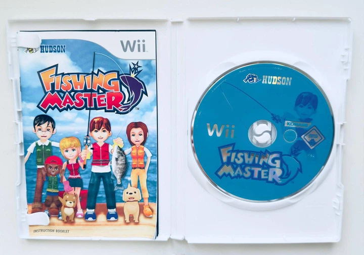 Диск для Nintendo Wii - Fishing Master, английская версия, Б/У - изображение 2