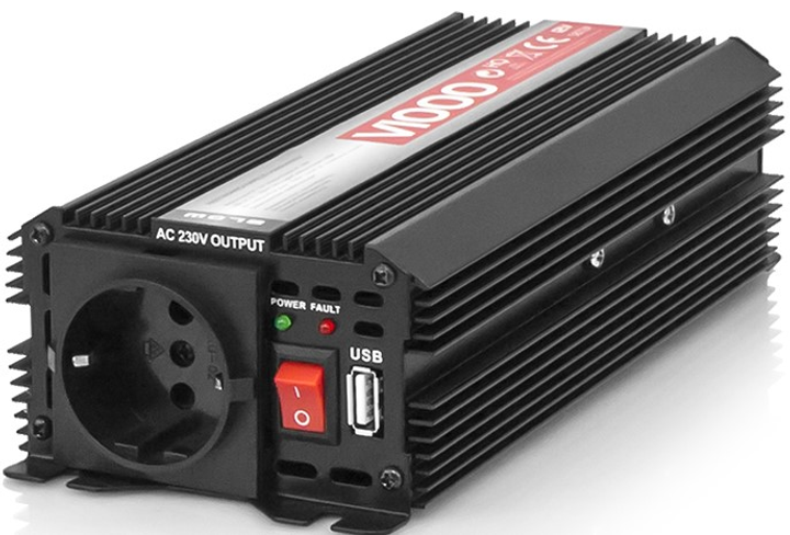 Перетворювач напруги Blow 24V/230V V1000/500W (5900804004011) - зображення 1