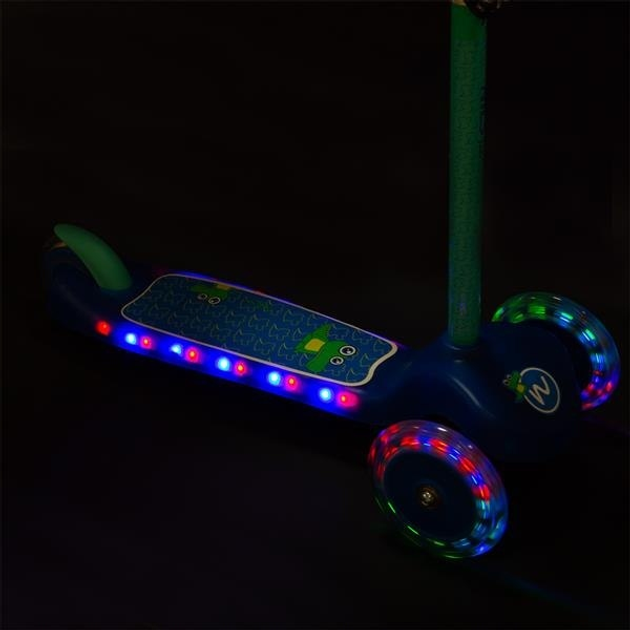 Самокат дитячий Nils Fun HLB001 Синій (16-51-070) (5907695542448) - зображення 3