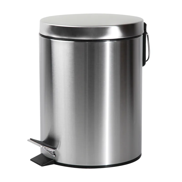 Відро для сміття кругле Zerix Solo-TC0107 SS Color 7 л колір
