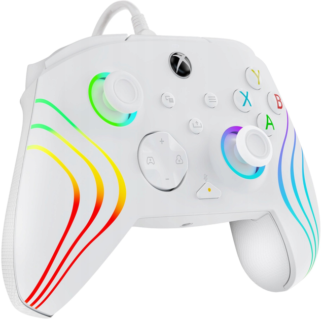 Kontroler PDP Xbox Afterglow Wave Wired Controller White (0708056070250) - obraz 2