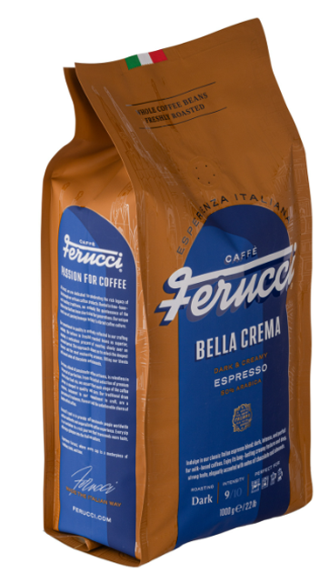 Кава в зернах Ferucci Gran Lattina Espresso 1 кг (5905215161414) - зображення 2