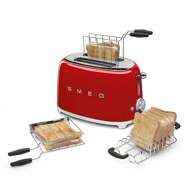 Тостер 2 х 2 Smeg TSF01RDEU (8017709186968) - изображение 5