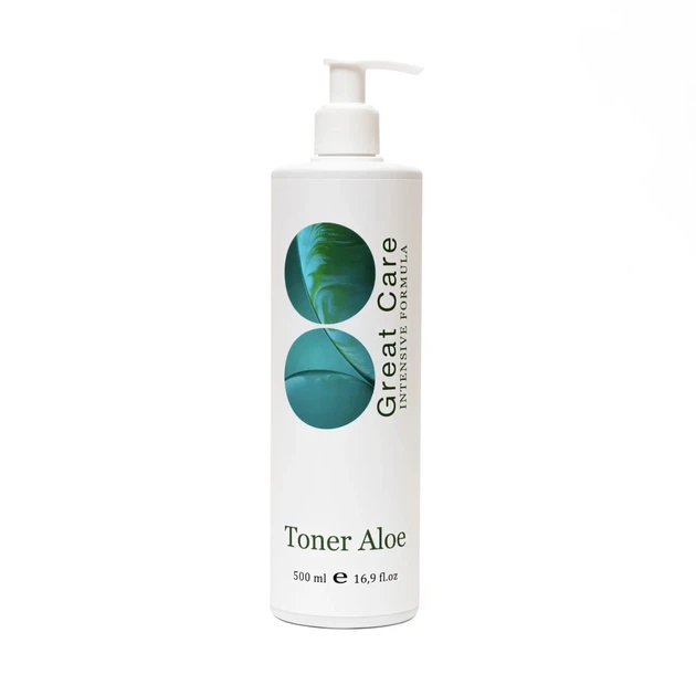 Тоник Алое Great Care Toner Aloe 500 мл - Фото 1 Тоник Алое Great Care Toner Aloe 500 мл - изображение 1