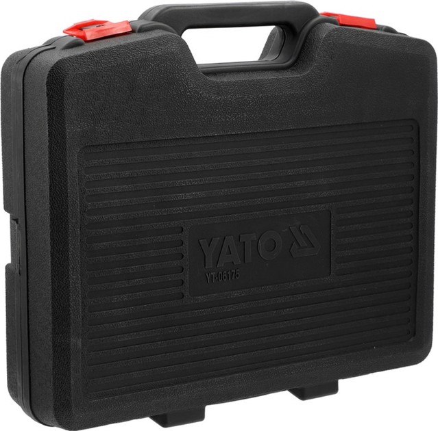 Знімачі форсунок YATO інжекторів ударні, з насадками, сумісні з BOSCH, DELPHI, DENSO, SIEMENS, 22 шт (YT-06175) - зображення 2