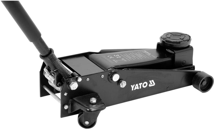 Podnośnik YATO hydrauliczny podjazdowy 3 t 130-465 mm (YT-17214) - obraz 1