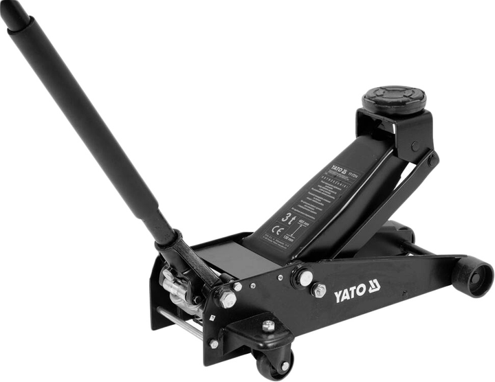 Podnośnik YATO hydrauliczny podjazdowy 3 t 130-465 mm (YT-17214) - obraz 2