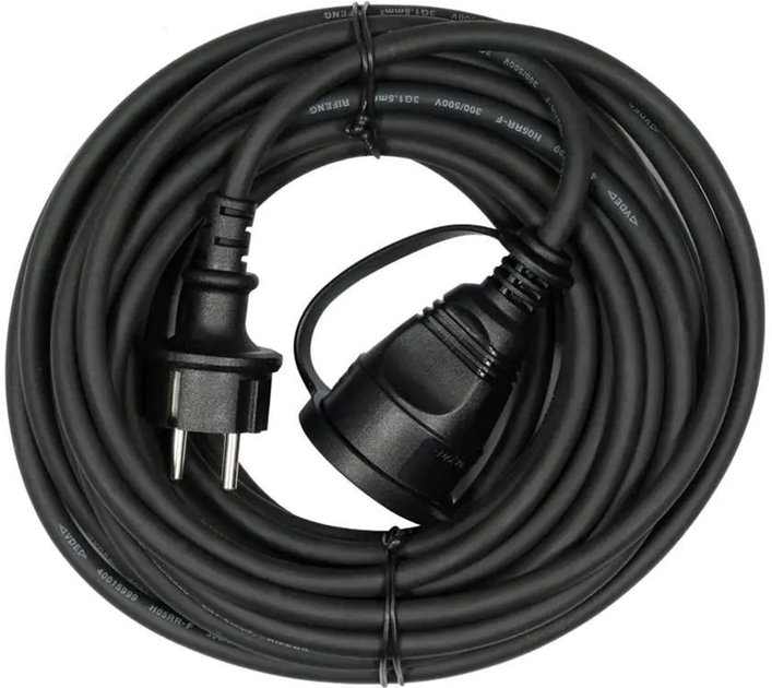 Kabel przedłużający do prac budowlanych YATO 230 V l=40 m prąd 16 A 3-żyłowy S=1.5 mm² (YT-81028) - obraz 2