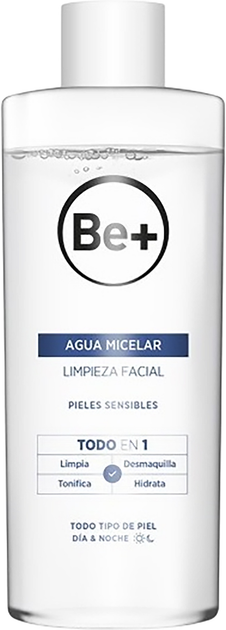 Міцелярна вода Be+ All in 1 очищаюча 500 мл (8470001957825) - зображення 1
