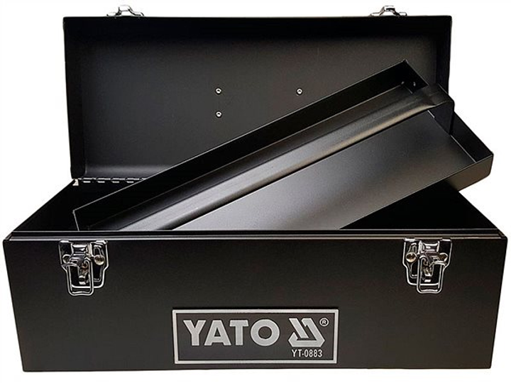 Ящик для інструменту Yato YT-0883 сталевий 428х180х180 мм (5906083908835) - зображення 3
