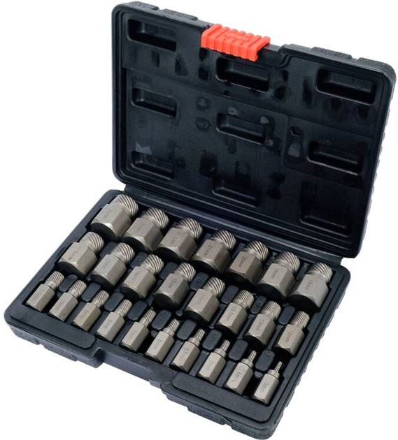 Zestaw ekstraktorów Yato YT-06034 do złamanych śrub Ø=3-23 mm 25 szt (5906083076138) - obraz 2
