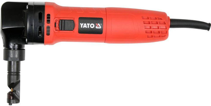 Ножиці електричні для бляхи Yato YT-82395 230 В 600 Вт лист T=1.2-2.5 мм 2 різці (5906083091056) - зображення 2