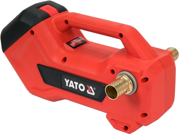 Насос акумуляторний для води та оливи Yato YT-85291 18 В 0.38 Вт 1800 л/год макс. висота 22 м макс. глибина 9 м без акумулятора (5906083079412) - зображення 1