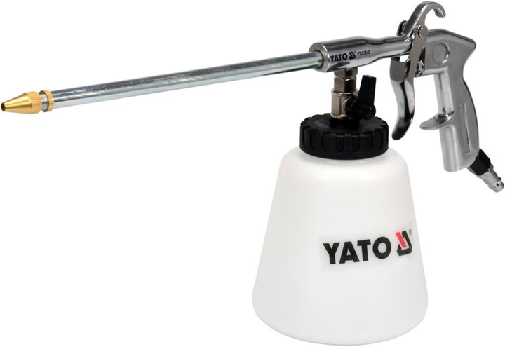 Pistolet pneumatyczny do tworzenia piany Yato YT-23640 zbiornik 1 l dysza 220 mm 113 l/min 0.62 MPa (5906083051401) - obraz 1