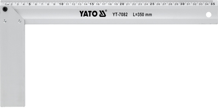 Zestaw kątowników stolarskich 3 szt Yato YT-70823 90˚ 250 mm (5906083083990) - obraz 3