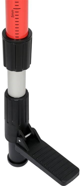 Tyczka z trójnogiem do poziomów laserowych składana Yato YT-30500 mocowanie 5/8" 370 cm (5906083086458) - obraz 3