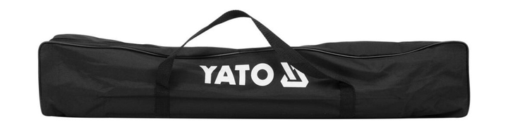 Tyczka z trójnogiem do poziomów laserowych składana Yato YT-30500 mocowanie 5/8" 370 cm (5906083086458) - obraz 5