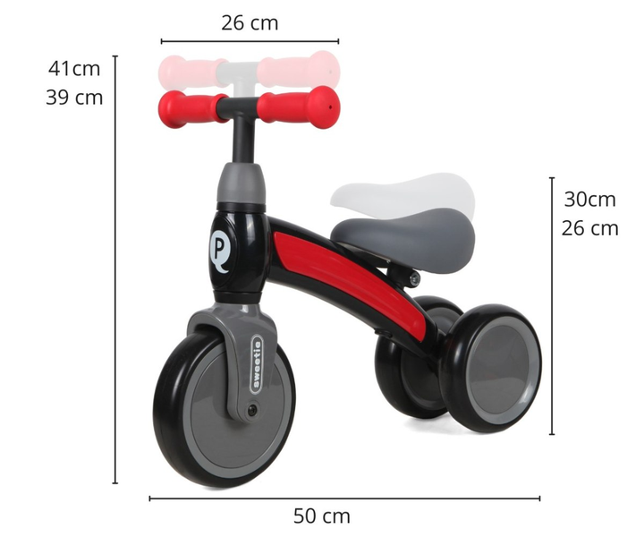 Біговел Qplay Sweetie Red (5061047480977) - зображення 8