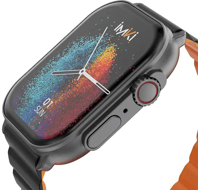 Смарт-годинник iMiki SF1 Black Magnetic Strap (6973626300257) - зображення 2
