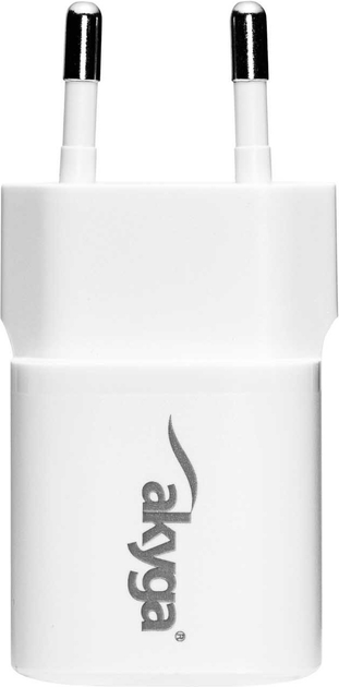 Мережевий зарядний пристрій AKYGA USB-C 25W White (AK-CH-22) - зображення 3