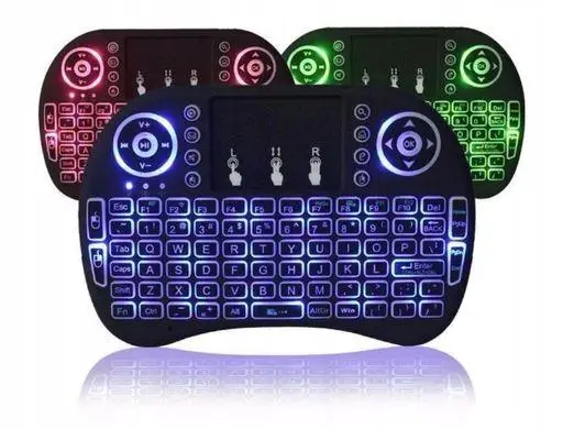 Мини-клавиатура с сенсорной панелью и подсветкой LED MWK08/i8 - изображение 4